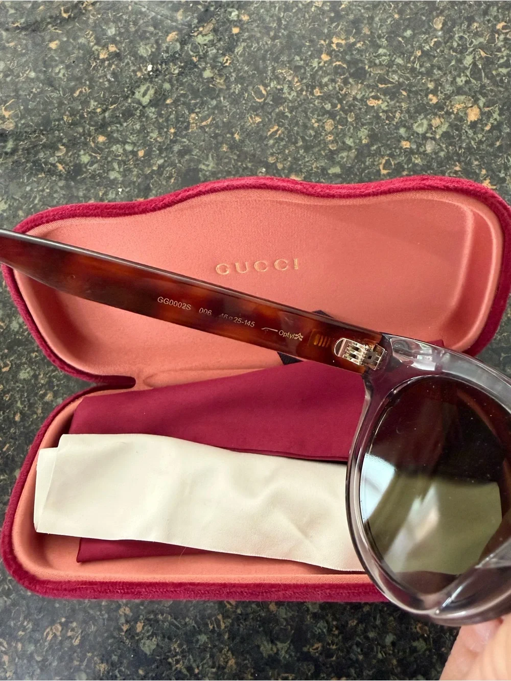 Gucci Round Sunglasses GG0002S